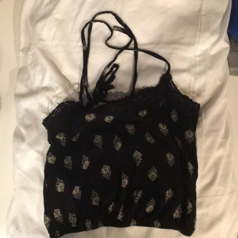 black summer crop top